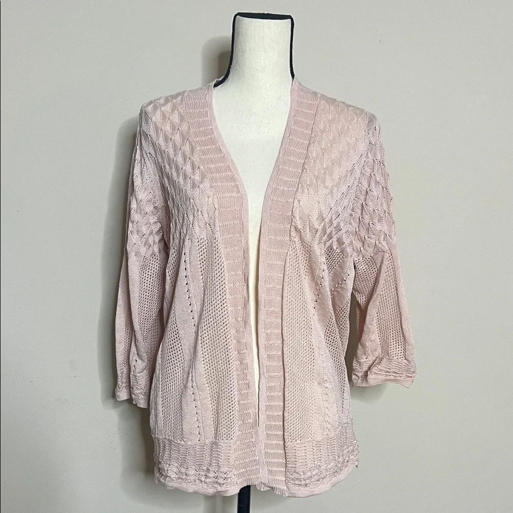 🦩🎟️🩰Women's Pink Knit Sweater - Picture 1 of 13